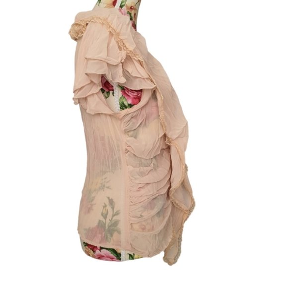 Bebe Sydney Crinkle Top - Picture 2 of 12